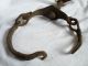 Very Old Antique Chain Detainees Wrought Iron.  Interesting Design And Old Ulcers Islamic photo 1