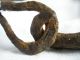 Very Old Antique Chain Detainees Wrought Iron.  Interesting Design And Old Ulcers Islamic photo 3