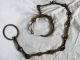 Very Old Antique Chain Detainees Wrought Iron.  Interesting Design And Old Ulcers Islamic photo 5