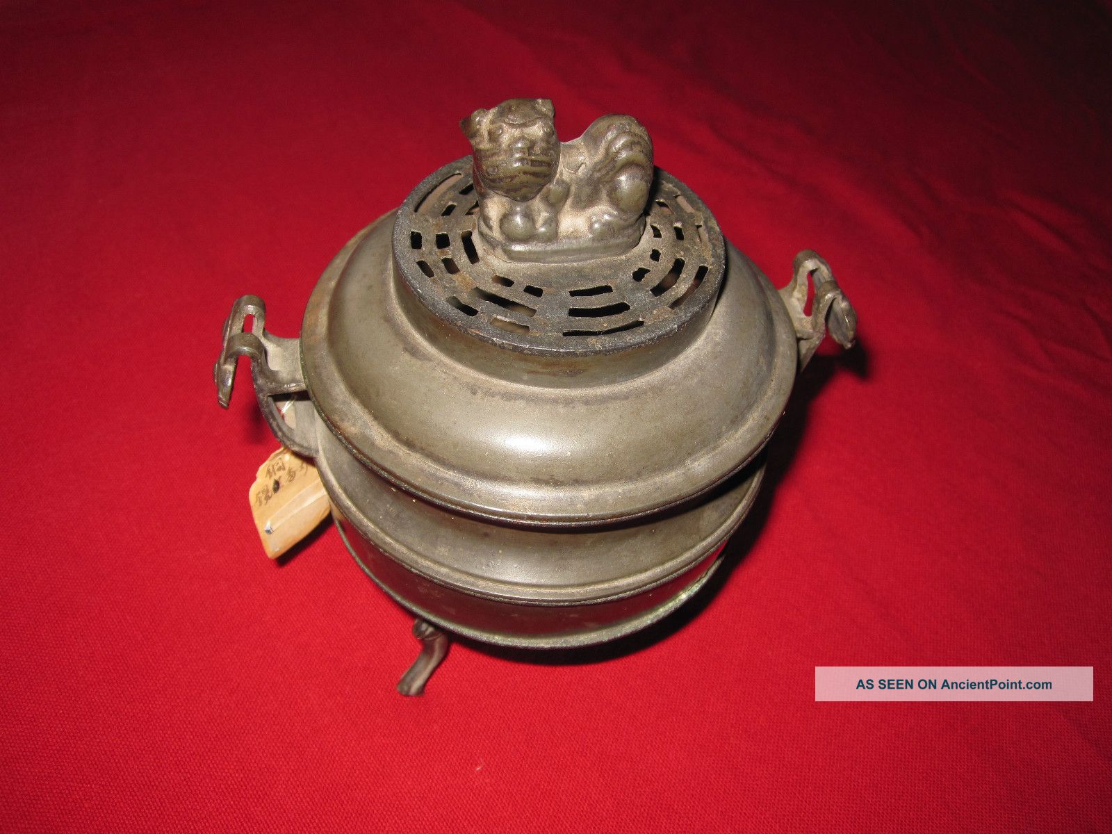 Chinese Antique Bronze Incense Burner Incense Burners photo