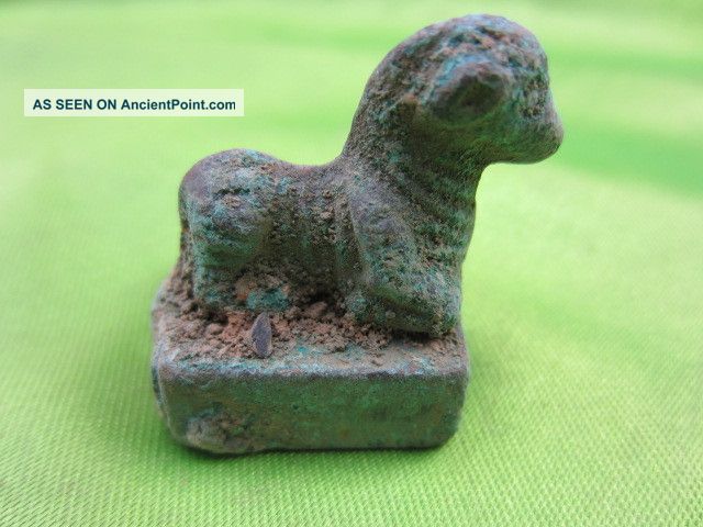 Collection Of Chinese Bronze Chinese Zodiac Sculptures Seal Sheep 9 Seals photo