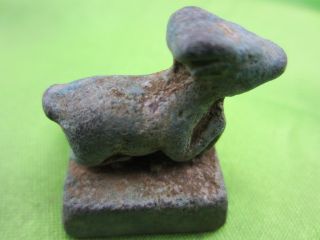 Collection Of Chinese Bronze Chinese Zodiac Sculptures Seal Deer 11 photo