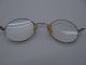 Antique 1/10 12 K Gf Round Lens Bifocals Spectacles Glasses W/ Lgr Engraved Case Optical photo 9