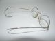 Antique 1/10 12 K Gf Round Lens Bifocals Spectacles Glasses W/ Lgr Engraved Case Optical photo 1