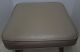 Vintage Mid Century Bench Foot Stool With Vinyl Cover Tapered Legs 1900-1950 photo 1