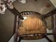 Windsor Armchair Spindle Back Rush Seat Antique Early 1900 ' S Or Earlier Post-1950 photo 7