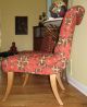 2 Mid Century Klismos Style Slipper Lounge Side Chairs Post-1950 photo 5