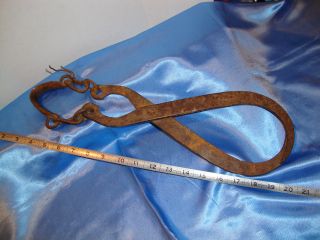 Awesome Antique Ice Tongs Ex.  For Decoration Or As Addition To Collection photo