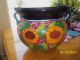 Gorgeous Large Set Of Two Talavera Pueblo Mexican Wall Planters,  15  Wide. Garden photo 1