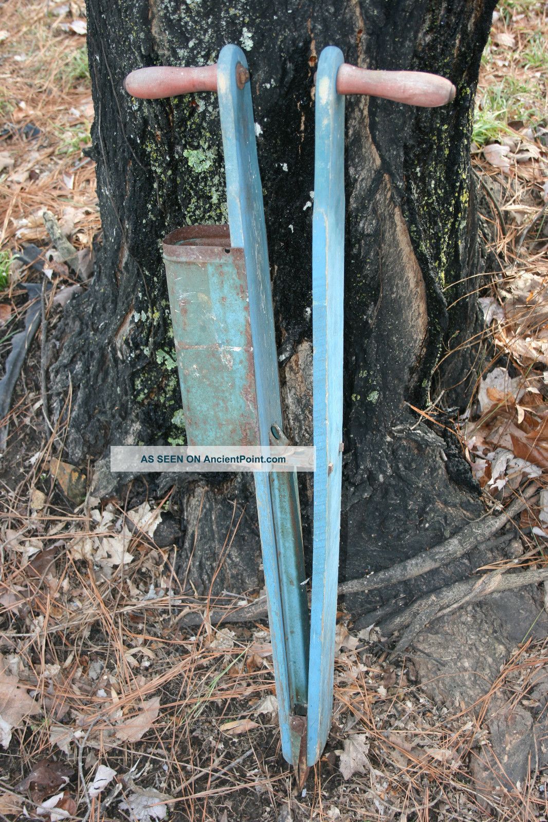 Antique Primitive Farm Tool Corn Seeder Primitives photo