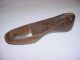 Wood Shoe Repair Form Hand Carved,  Antique & Well Primitives photo 1