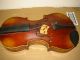 Vintage Antique Stradivarius Violin German Copy W/ Bow & Case String photo 1