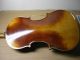 Vintage Antique Stradivarius Violin German Copy W/ Bow & Case String photo 3
