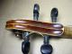 Vintage Antique Stradivarius Violin German Copy W/ Bow & Case String photo 4