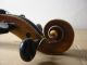 Vintage Antique Stradivarius Violin German Copy W/ Bow & Case String photo 6