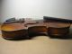 Vintage Antique Stradivarius Violin German Copy W/ Bow & Case String photo 7