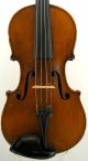Antique 19th Century Saxon Violin - - String photo 1