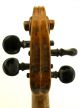 Antique 19th Century Saxon Violin - - String photo 6