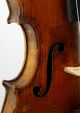 Antique 19th Century Saxon Violin - - String photo 8