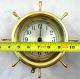 Vintage Seth Thomas Helmsman Brass Ships Bell Wall Clock,  100% Working W/ Key Clocks photo 10