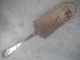 Metal Old Vintage Antique Spatula,  With Scars From Years Primitives photo 2