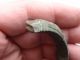 Rare Roman /medieval Bronze Bracelet Detector Find Torque Shaped Animal Heads, Roman photo 1