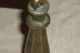 Early 19th C.  Antique Ottoman Brass Plumb Bob In Lady ' S Finger Shape W/ 7 Faces Islamic photo 7