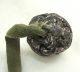 Antique Victorian Acorn Sterling Silver Pin Cushion Velvet Ribbon Sewing Emery Pin Cushions photo 4