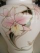 Vintage Japan Fine China Ginger Jar Urn Vase Gladiolus Flowers Butterflies Decor Urns photo 5