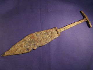 Rare Roman Iron Dagger photo