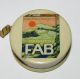 Antique Colgate Fab Detergent Advertising Celluloid Measuring Tape Measure Tools, Scissors & Measures photo 3