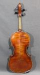 Antique Early 20thc Quality Figured Maple 4/4 German Violin & Case Nr String photo 11