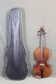Antique Early 20thc Quality Figured Maple 4/4 German Violin & Case Nr String photo 1