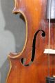 Antique Early 20thc Quality Figured Maple 4/4 German Violin & Case Nr String photo 4