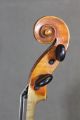 Antique Early 20thc Quality Figured Maple 4/4 German Violin & Case Nr String photo 6