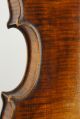 Very Good Old Antique German Violin,  19th Century,  Grafted Scroll, String photo 9