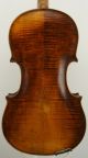 Very Good Old Antique German Violin,  19th Century,  Grafted Scroll, String photo 1