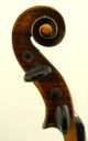 Very Good Old Antique German Violin,  19th Century,  Grafted Scroll, String photo 3