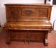 Old Upright Piano Frederick Reogh,  1890,  Londra Pianoforte Antico A Corda Keyboard photo 3