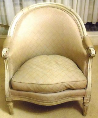 Antique (vintage) Bergere Chair photo