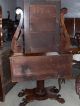 1800 ' S Mahogany Dresser With Mirror 1800-1899 photo 9
