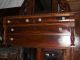 1800 ' S Mahogany Dresser With Mirror 1800-1899 photo 2