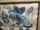 Antique Chinese Embroidered Textile Qing Perfect 7 