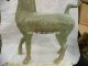 Rare Old Huge Antique Chinese Bronze Dancing Horse Statue Horse Horses photo 3