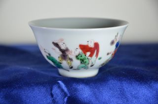 A Chinese Wucai Small Bowl With Mark photo