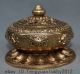 Tibet Tibetan Buddhism Brass 8 Auspicious Symbol Incense Burner Censer Box Reproductions photo 4