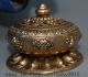 Tibet Tibetan Buddhism Brass 8 Auspicious Symbol Incense Burner Censer Box Reproductions photo 5