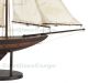 Nautical Antiqued Yacht Ironsides Wooden Model Sailboat Model Ships photo 1
