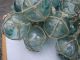 31 X Japanese Glass Fishing Floats Tied Together Some Marked Japan Buoy Fishing Nets & Floats photo 2