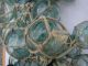 31 X Japanese Glass Fishing Floats Tied Together Some Marked Japan Buoy Fishing Nets & Floats photo 3